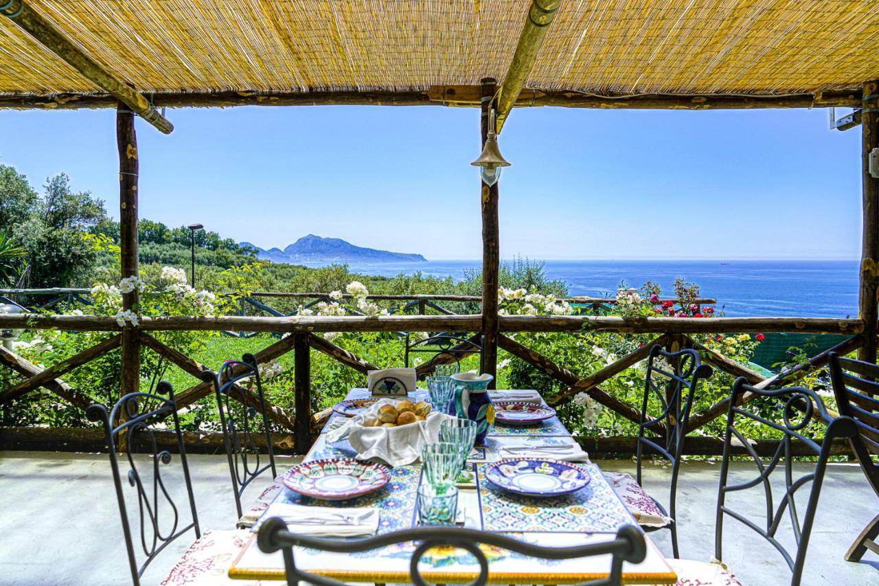 Villa Lorelei Massa Lubrense Bagian luar foto